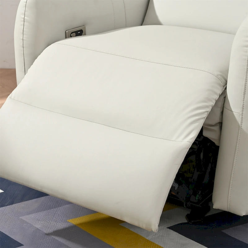 Fauteuil inclinable électrique, design "Wall Hugger" avec port USB et repose-pieds rétractable