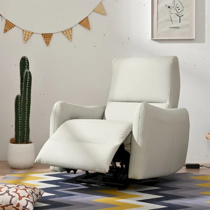 Fauteuil inclinable électrique, design "Wall Hugger" avec port USB et repose-pieds rétractable