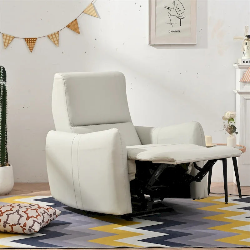 Fauteuil inclinable électrique, design "Wall Hugger" avec port USB et repose-pieds rétractable