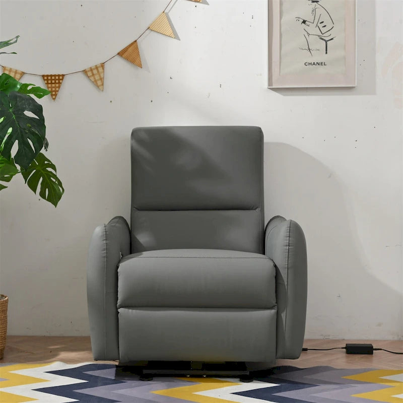 Fauteuil inclinable électrique, design "Wall Hugger" avec port USB et repose-pieds rétractable