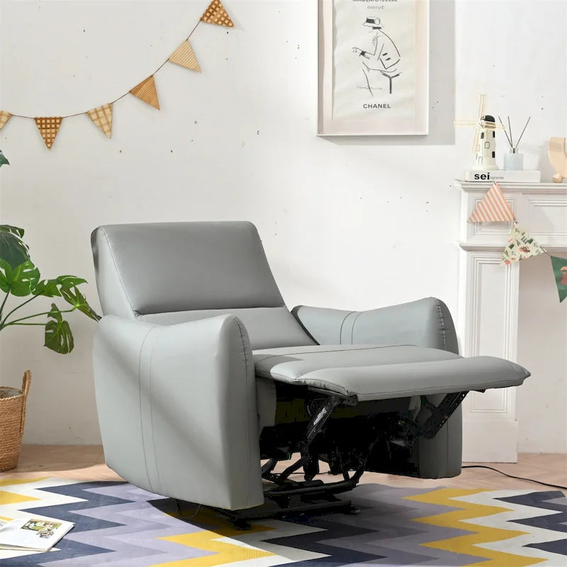 Fauteuil inclinable électrique, design "Wall Hugger" avec port USB et repose-pieds rétractable