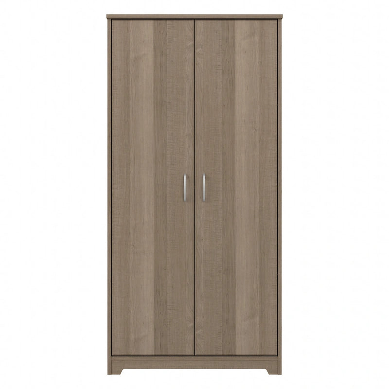 Armoire de rangement haute à 2 portes avec étagères réglables, 61 po H