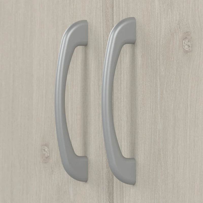 Armoire de rangement haute à 2 portes avec étagères réglables, 61 po H