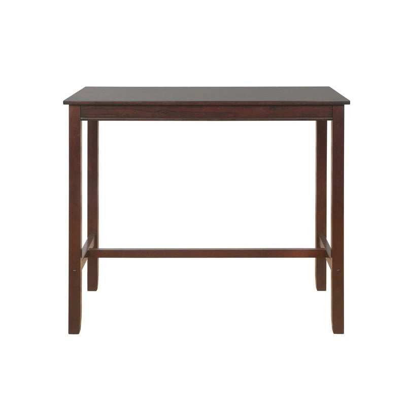 Table de bar pub en bois massif de 42", hauteur bar