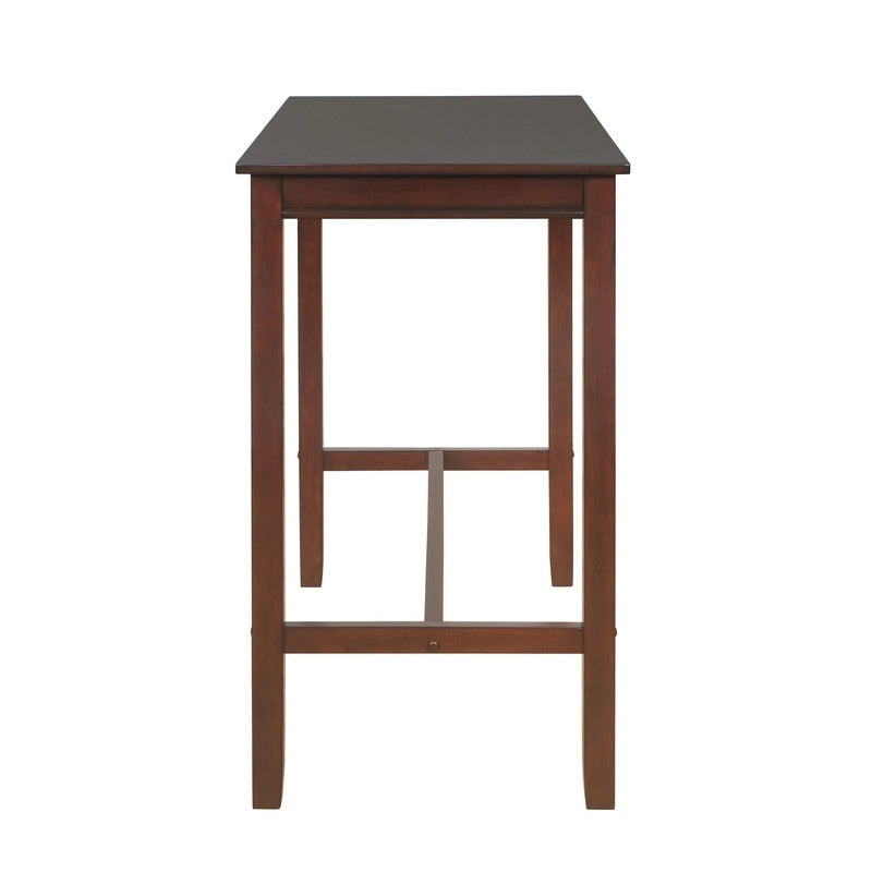 Table de bar pub en bois massif de 42", hauteur bar