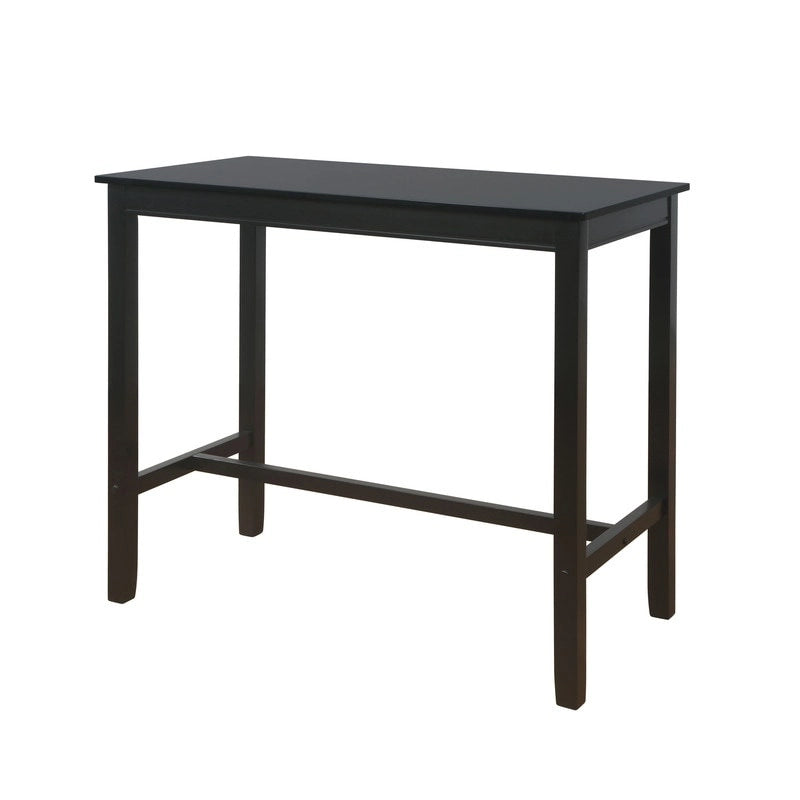 Table de bar pub en bois massif de 42", hauteur bar