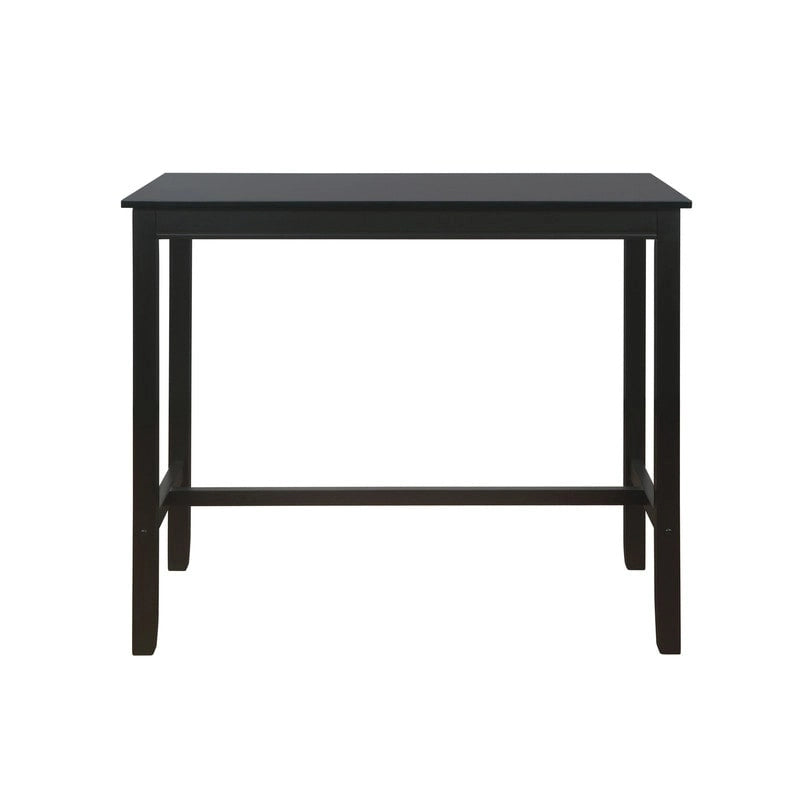 Table de bar pub en bois massif de 42", hauteur bar