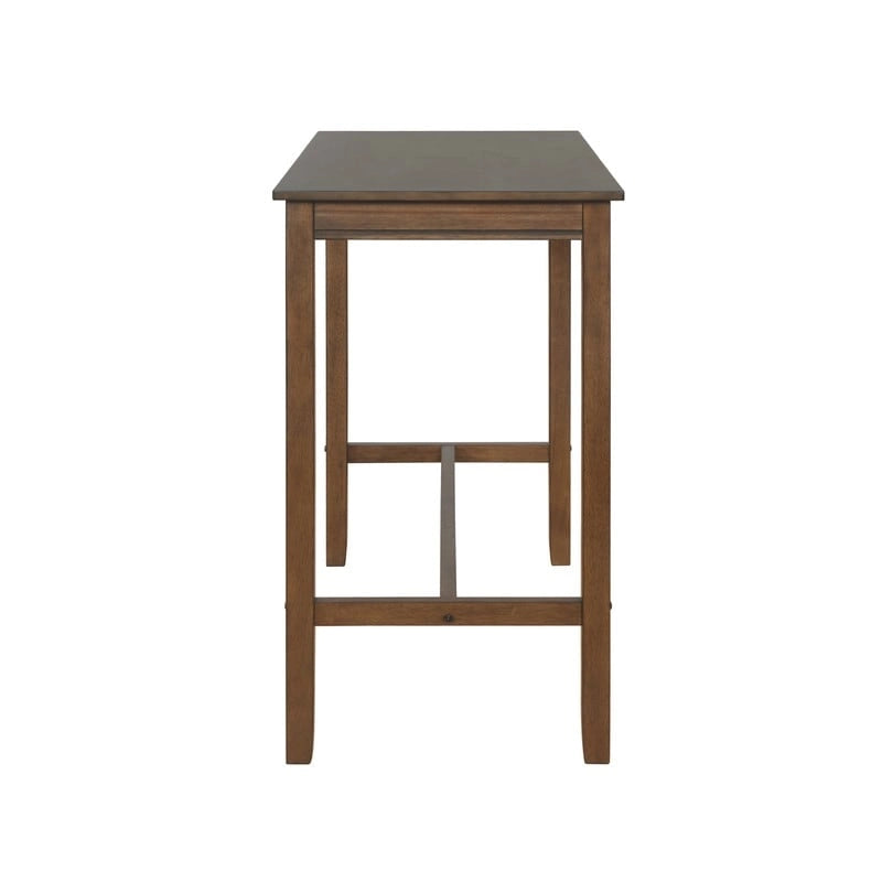 Table de bar pub en bois massif de 42", hauteur bar