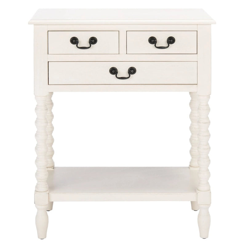 Console 3 tiroirs, 23,5" larg. x 13" prof. x 29,5" haut.