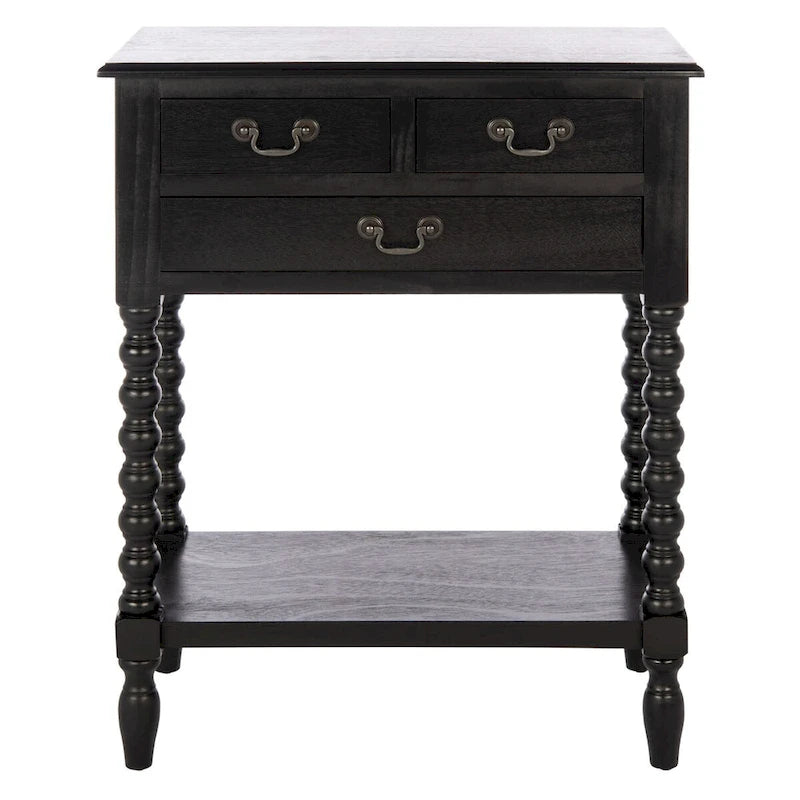 Console 3 tiroirs, 23,5" larg. x 13" prof. x 29,5" haut.