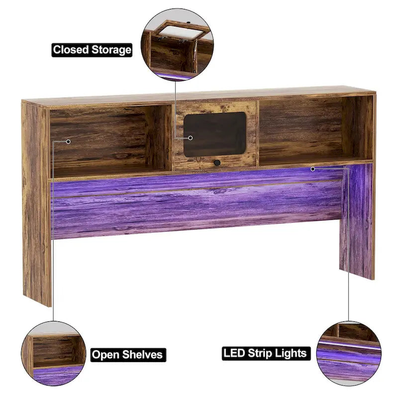 Bureau d'angle en L avec huche et classeur